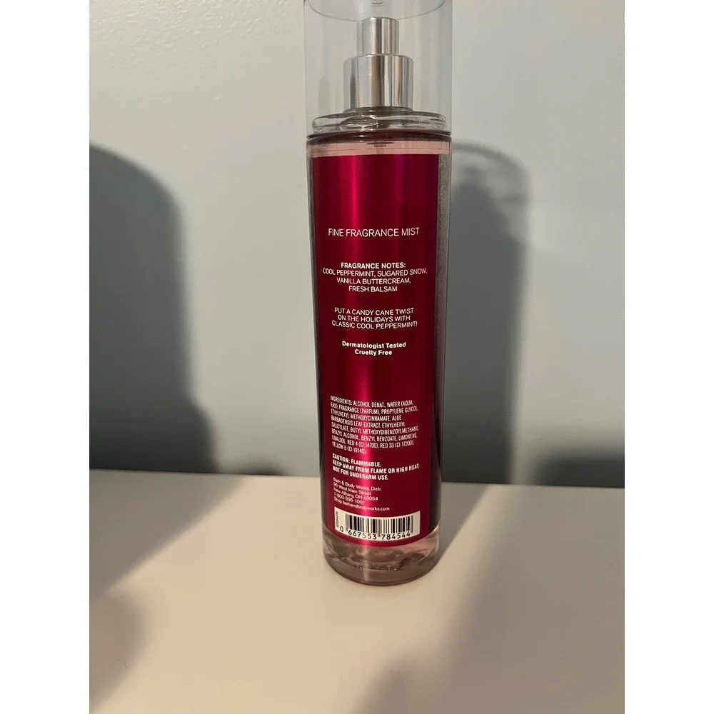 New Bath and Body Works‎ Twisted Peppermint Fine Fragrance Mist